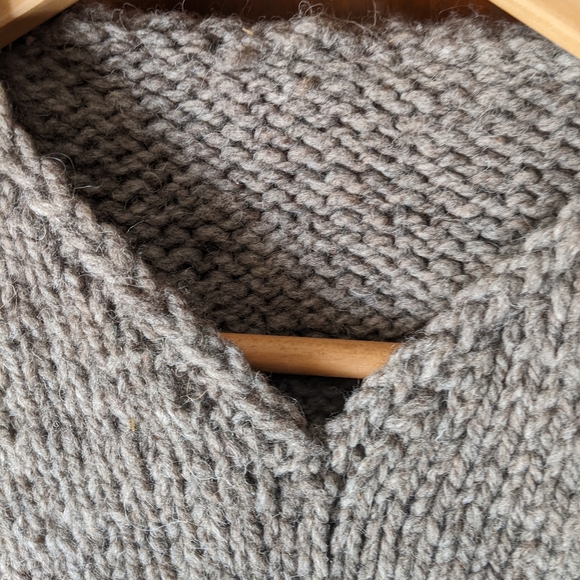 Kids Hand knit penguin wool vest 4T - Picture 5 of 5